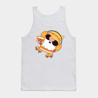 summer Retro vintage Groovy Gnome with cute funny and cheerful character that is going to have the smiles on your face. Tank Top